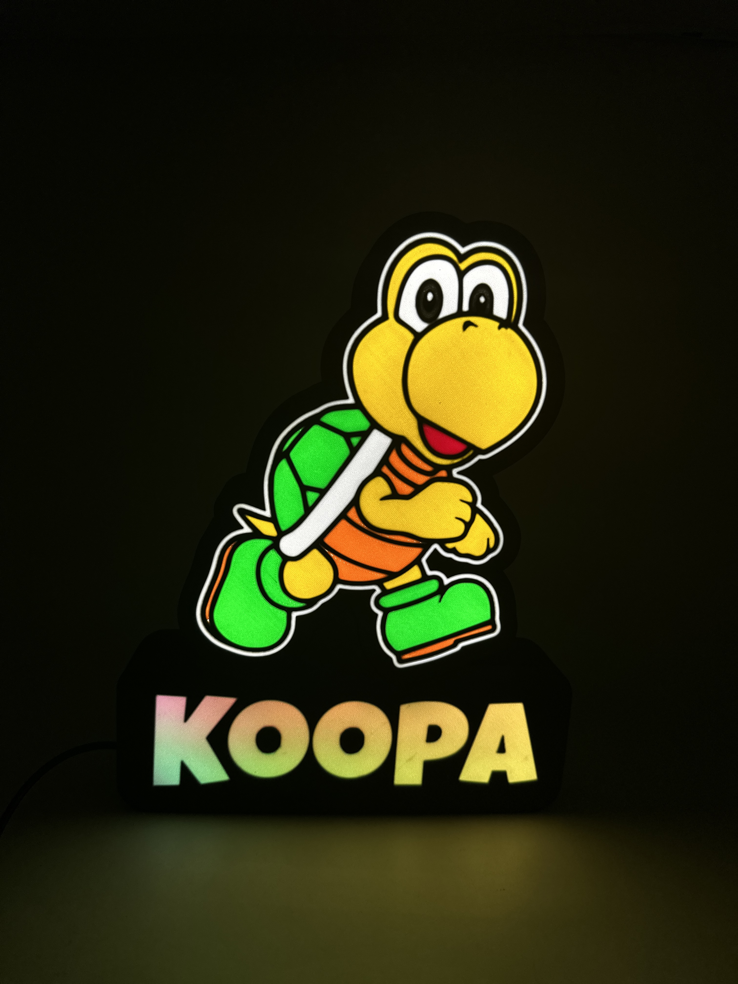 Koopa led lamp