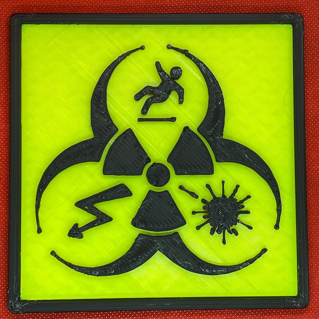 xkcd multi warning sign dualcolor 2D art