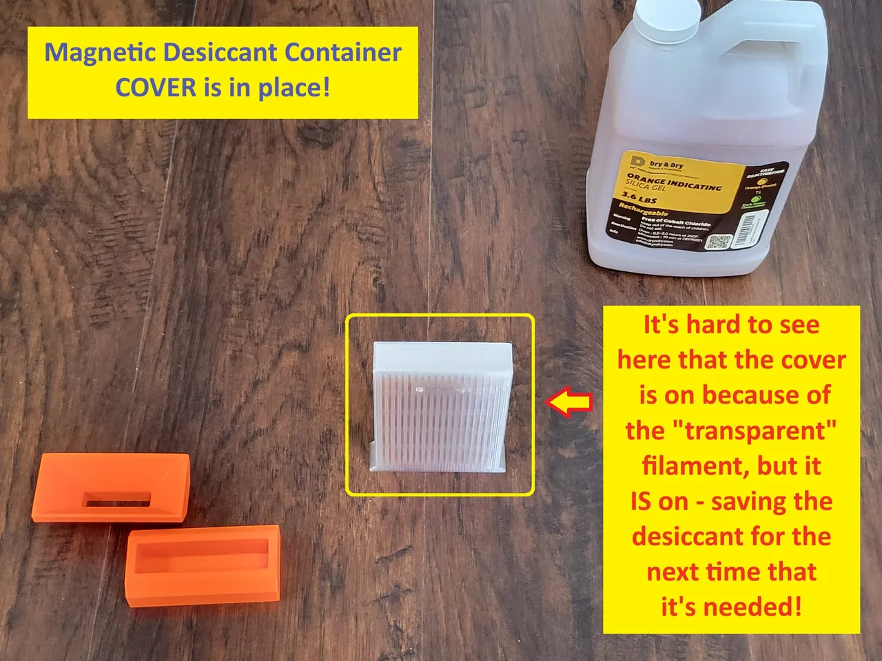 How to Make a Desiccant Container