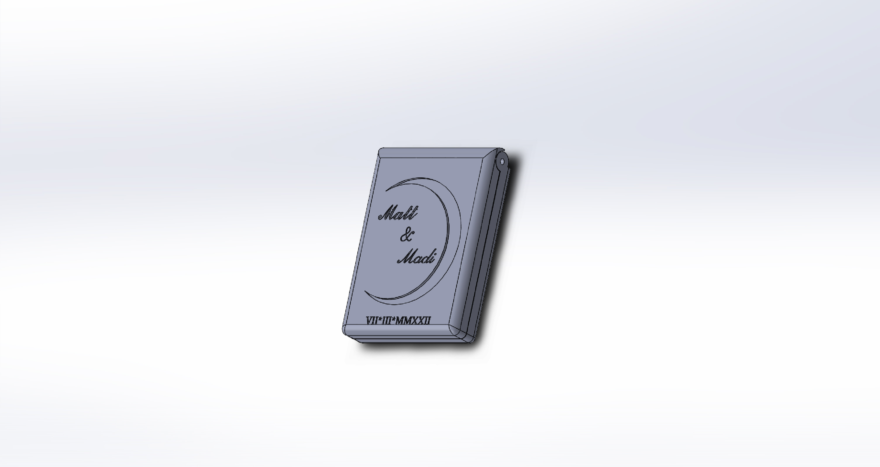 Engagement Ring Box by Matt Moon | Download free STL model | Printables.com