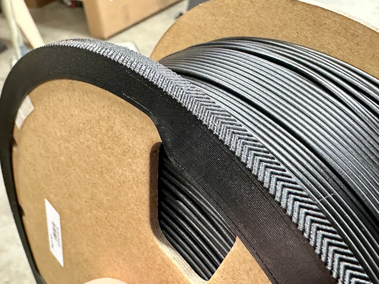 Eryone cardboard AMS Spool adapter by leejsmith, Download free STL model