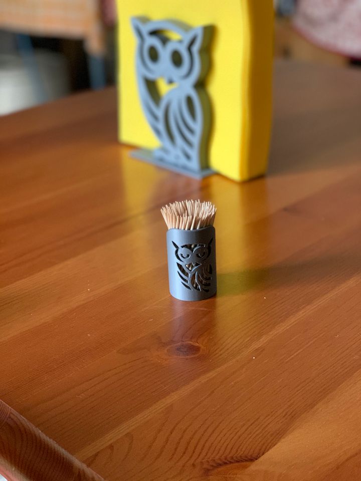 Baykuş Tutucu Kürdan (Sadece Plastik Aparattır!!!)