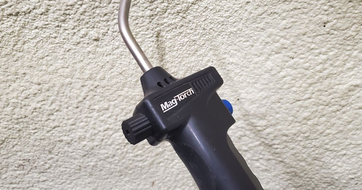 Butane Torch Valve Knob (Mag Torch) by DiTech Fabrications Download