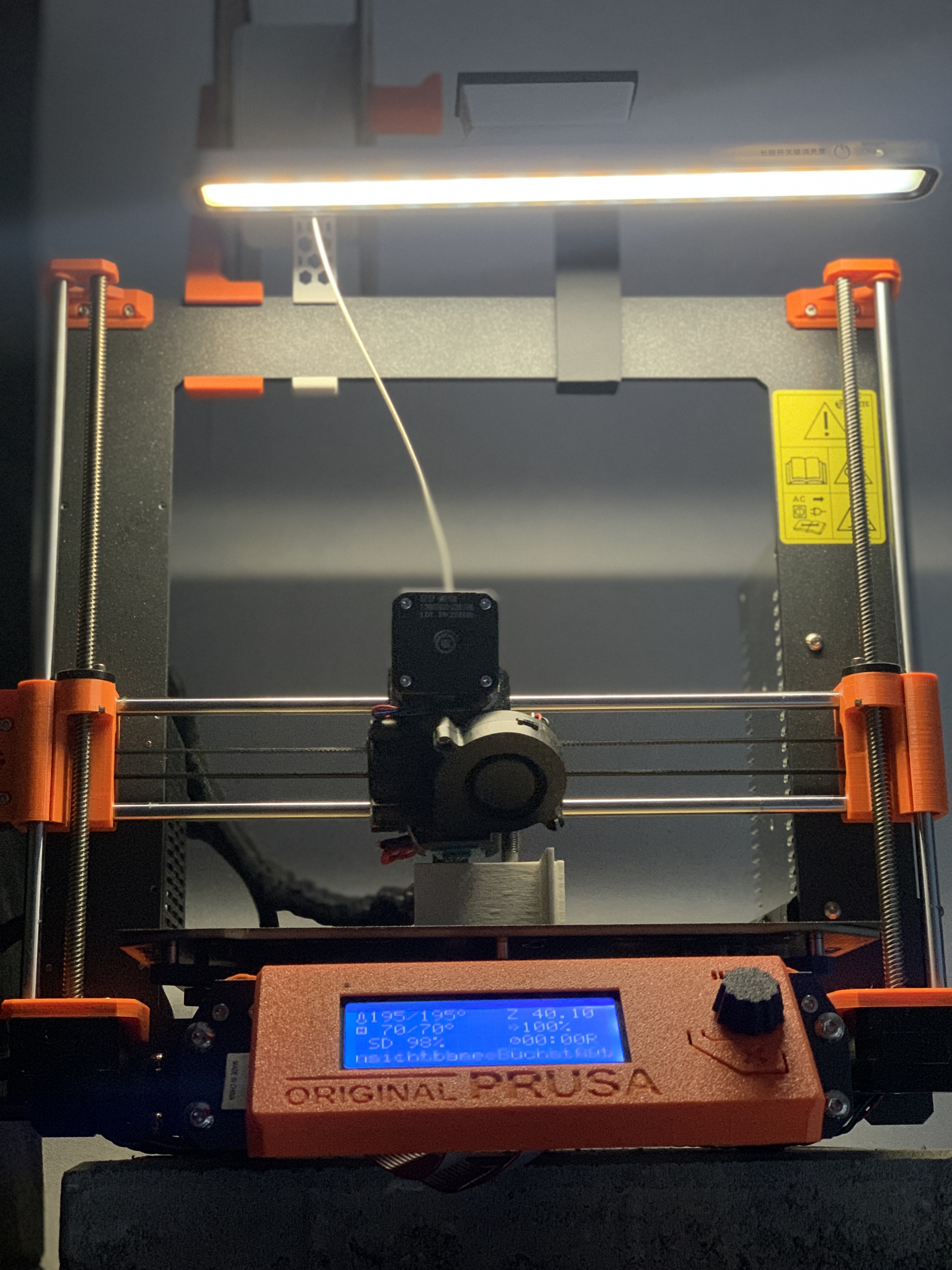 Licht MK3 MK4 ,Lichtleiste, light bar Prusa MK3s, MK4 under 10$