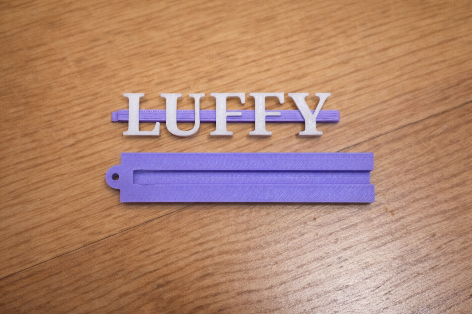 Modular Name Keychain – Fully Customizable Letter System | Easy & Fast Print — miniatura 6