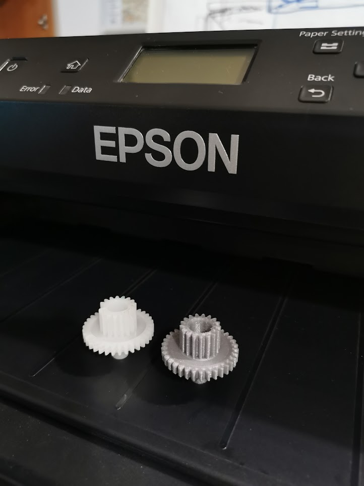 EPSON WF-7210 Series. Gear for module motor pick up assy casette 2