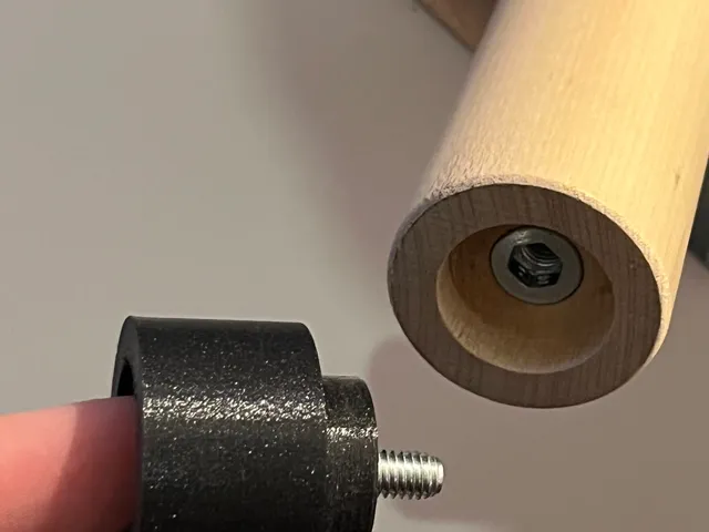 IKEA EKET Leg Extender with Screw Hole