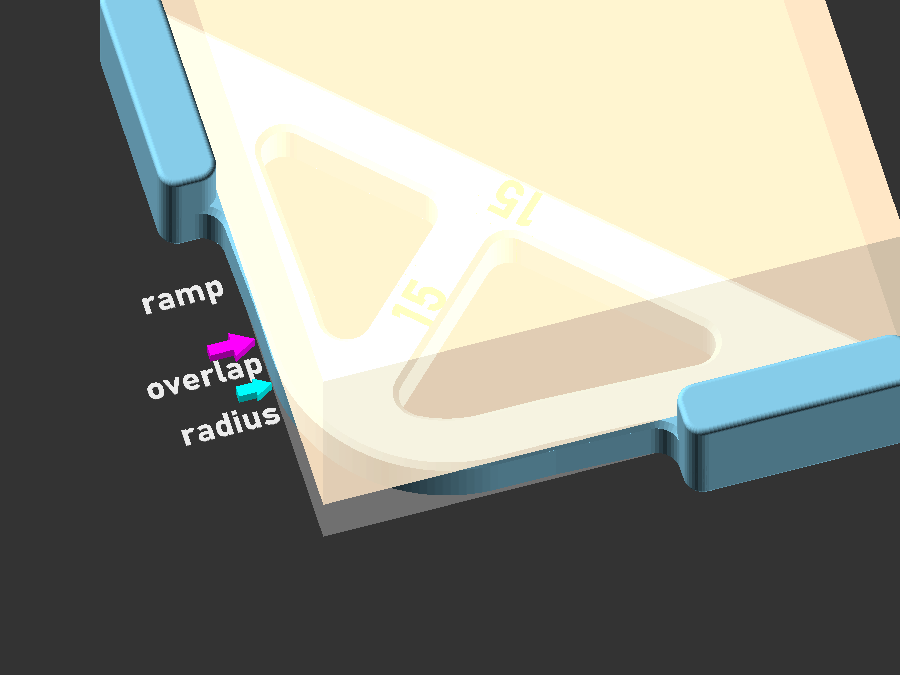 Using Router To Make A Ramp Router Radius Jig with ramp by Jack | Download free STL model ...