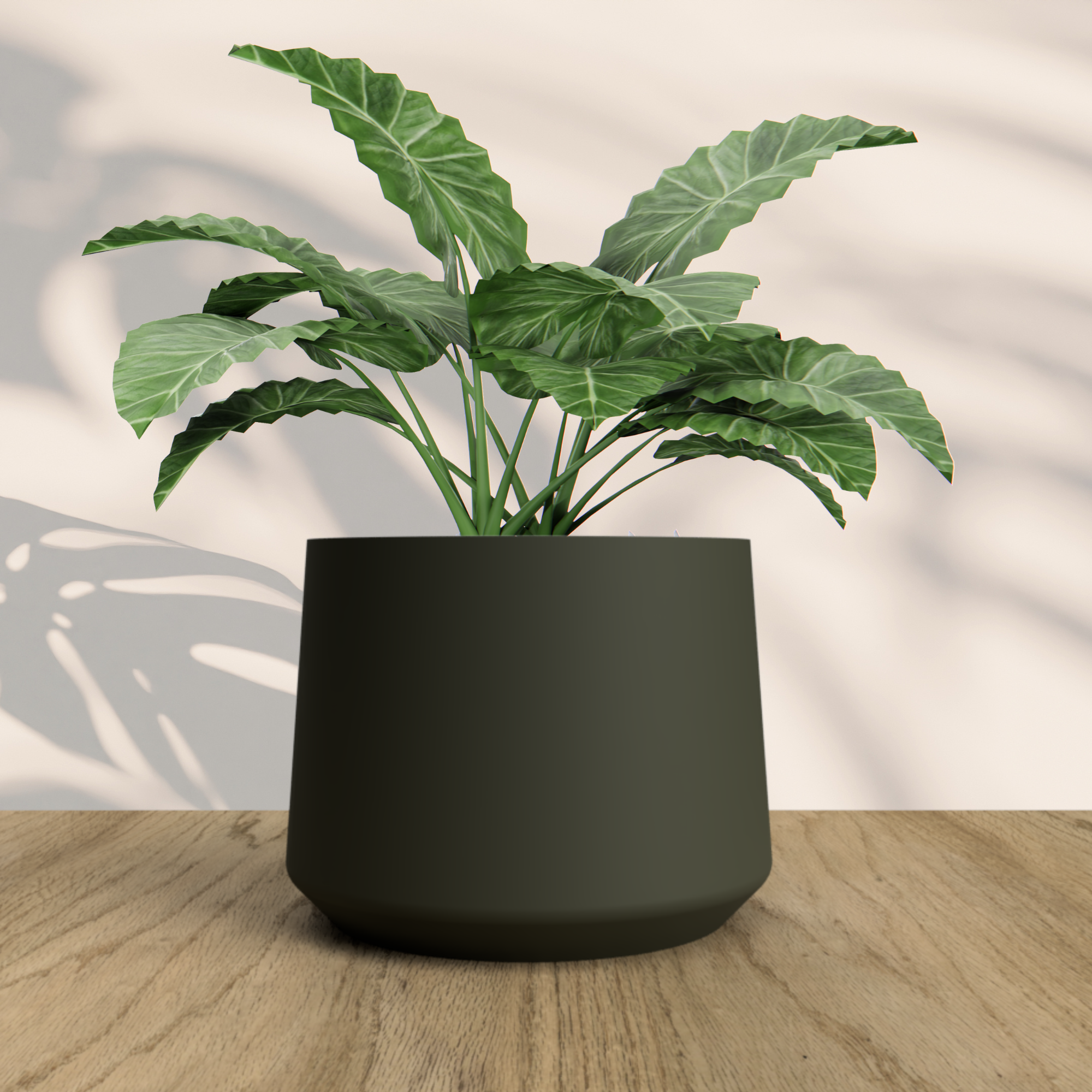 Miniatura 4 do modelo 3D Simple planter set