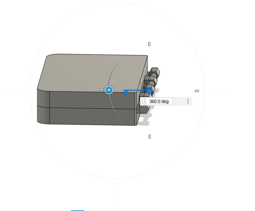 Miniatura 2 do modelo 3D Hinged box with compartments
