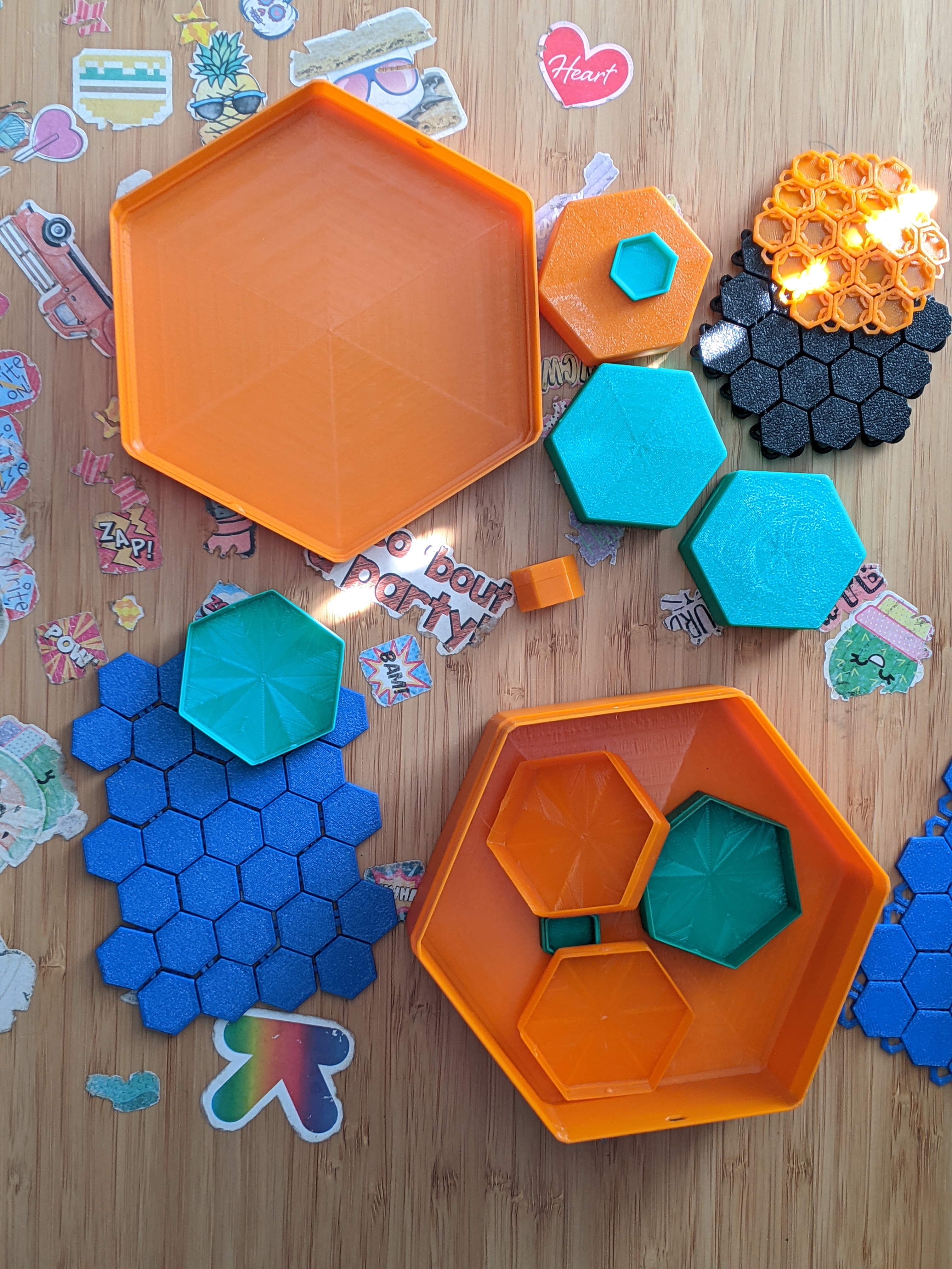 Miniatura 6 do modelo 3D Hexagonal Box Generator