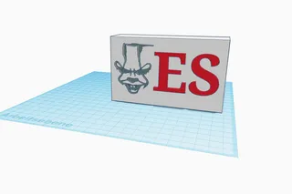 Pennywise ES vitrinenschild