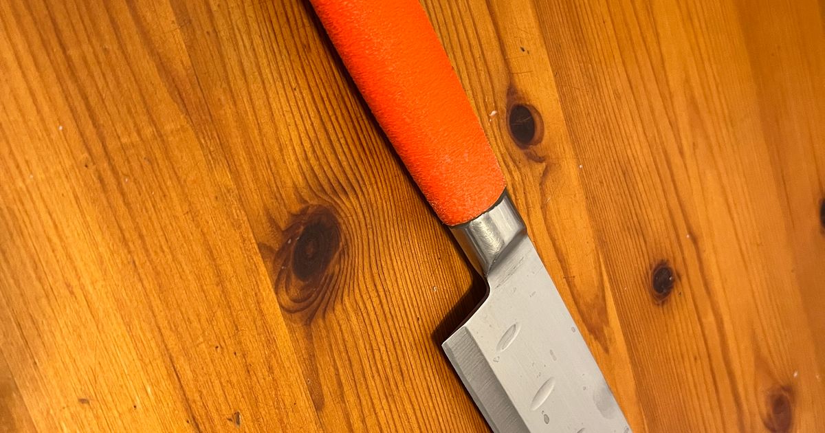 Knife handle by misan | Download free STL model | Printables.com