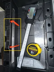 Keter Toolbox Drawer Rule Brackets