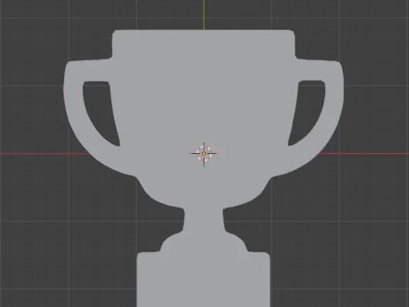 Trophy Cup Silouette