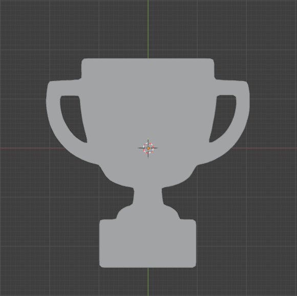 Trophy Cup Silouette
