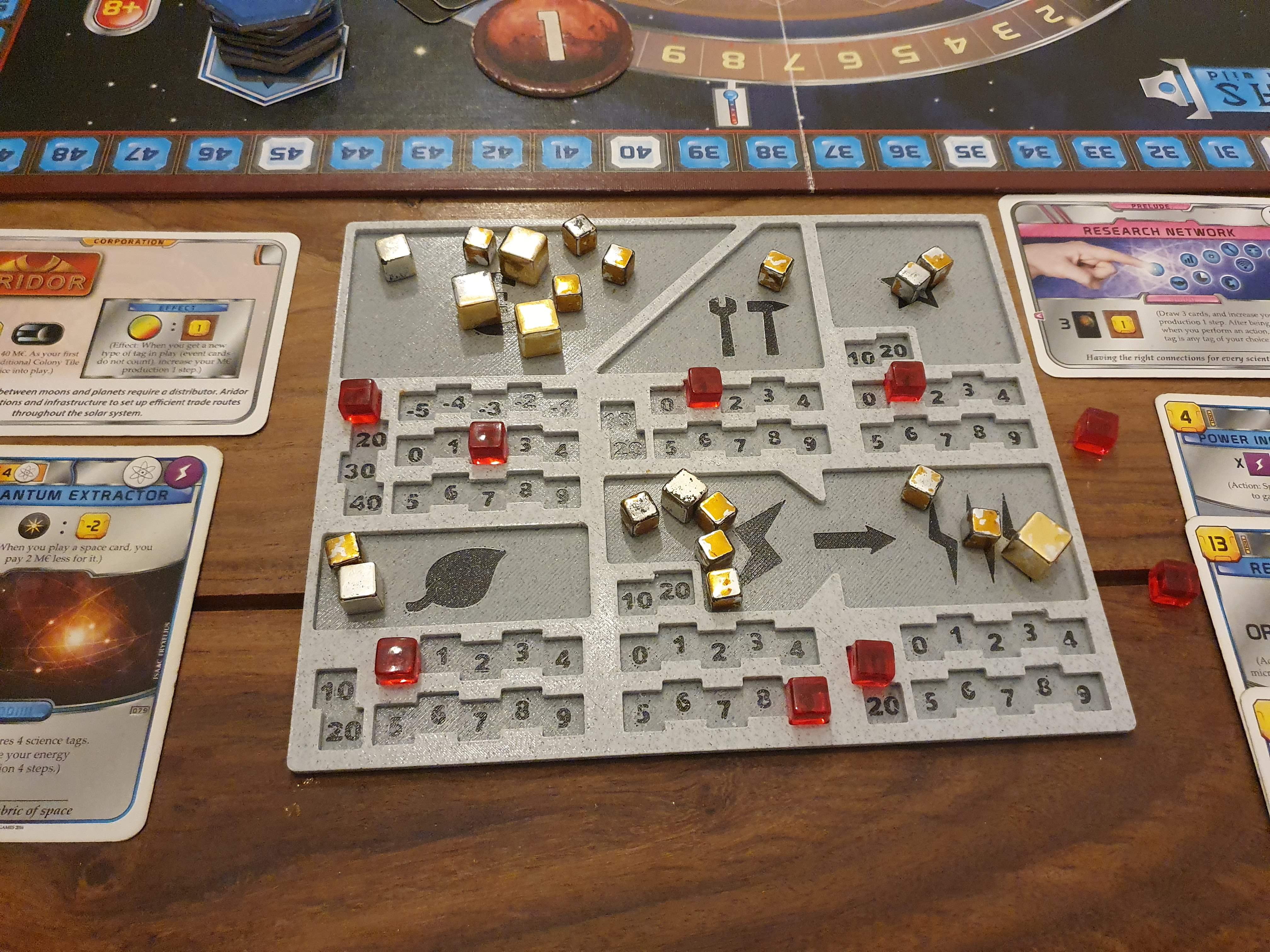 Terraforming Mars Player board