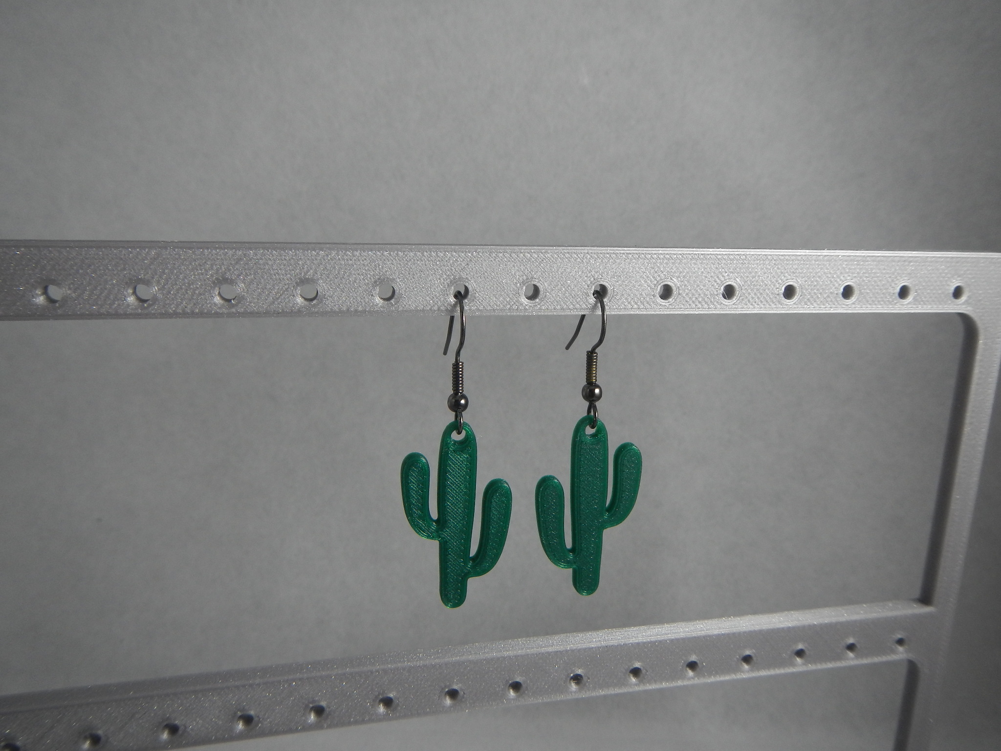 Miniatura 2 do modelo 3D Cactus earrings