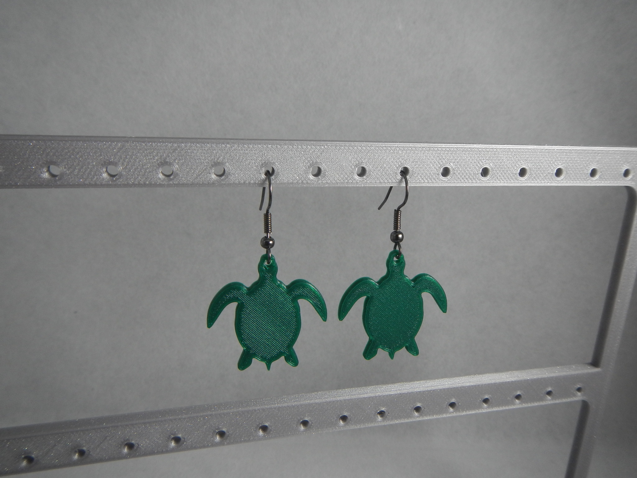 Miniatura 2 do modelo 3D Turtle earrings