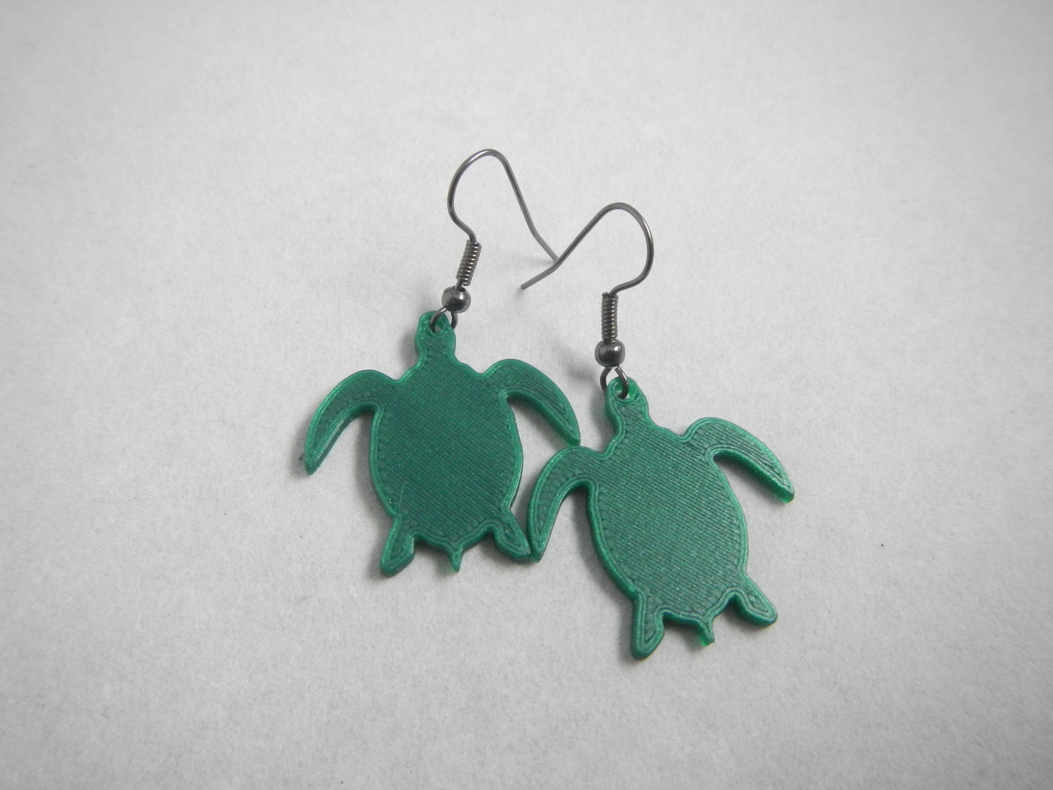 Turtle earrings