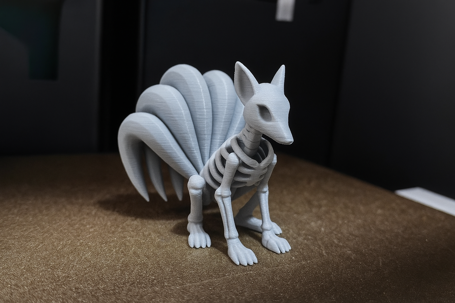 Vulpix/Ninetales/Kurama Skeleton (Pokemon)