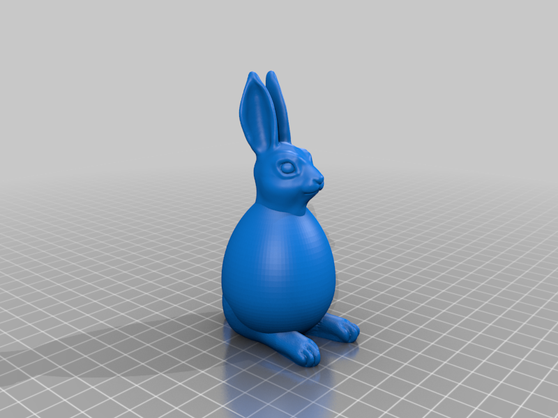 Miniatura 3 do modelo 3D BunnyEgg