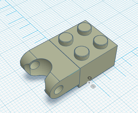 Lego replacement part for axis