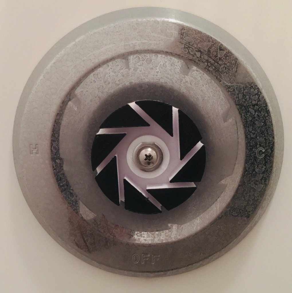 Replacement Moen Shower Knob (Aperture Science Style) by UnsungHero