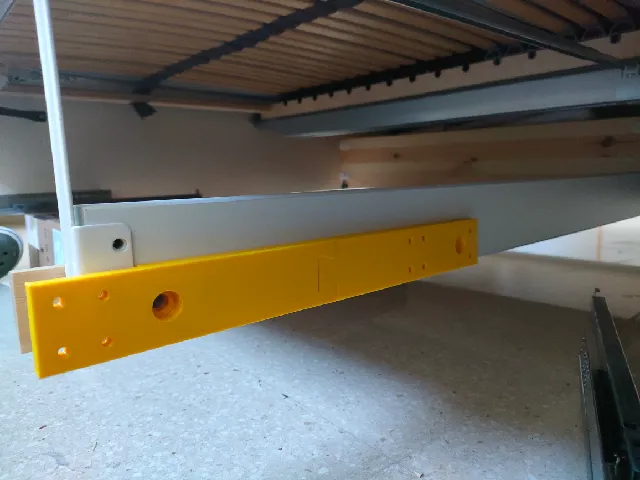 IKEA IDANÄS bed drawer replacement