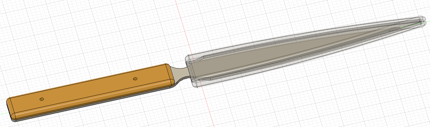 Koval Letter Opener Knife Sheath
