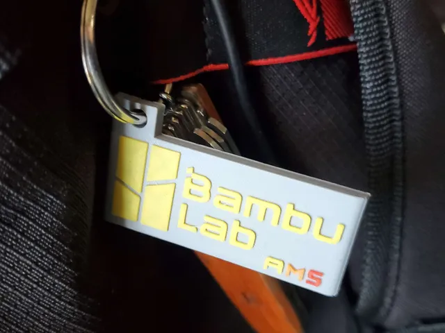 Bambu Lab Keychain AMS 4 color