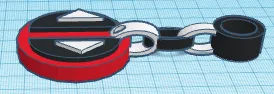 Deadpool keychain