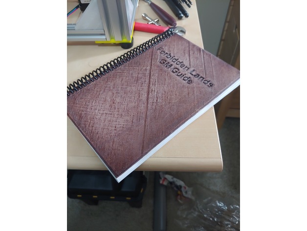 Spiral binding cover