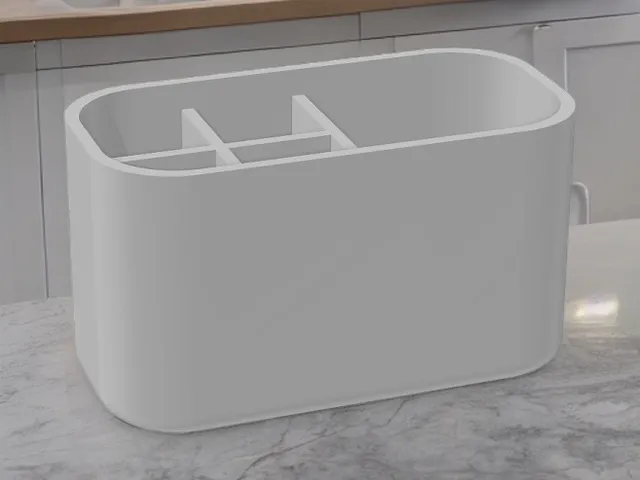 bathroom organizer with changeable layout