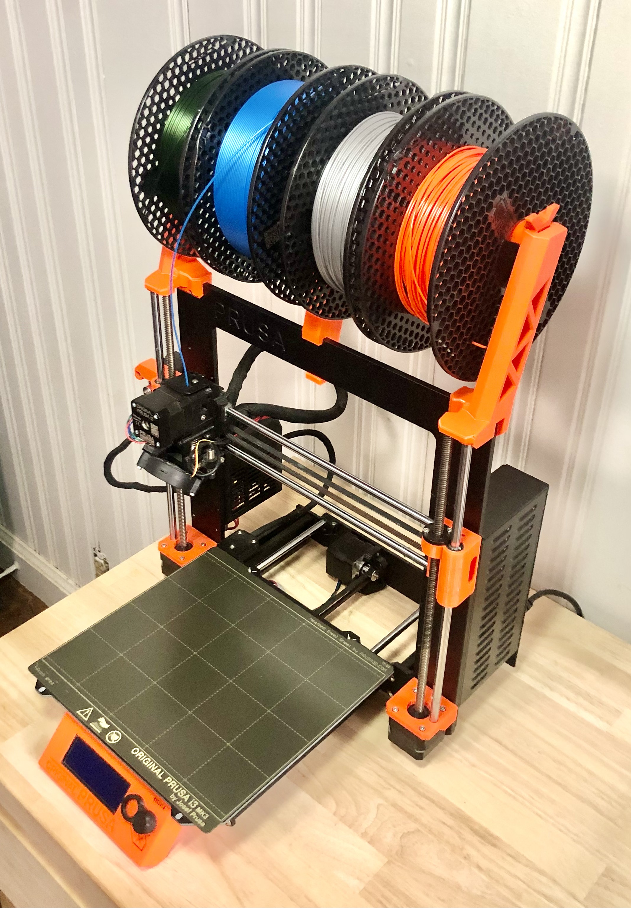MK3 Spoolholder for 4 Spools! by sifi | Download free STL model ...