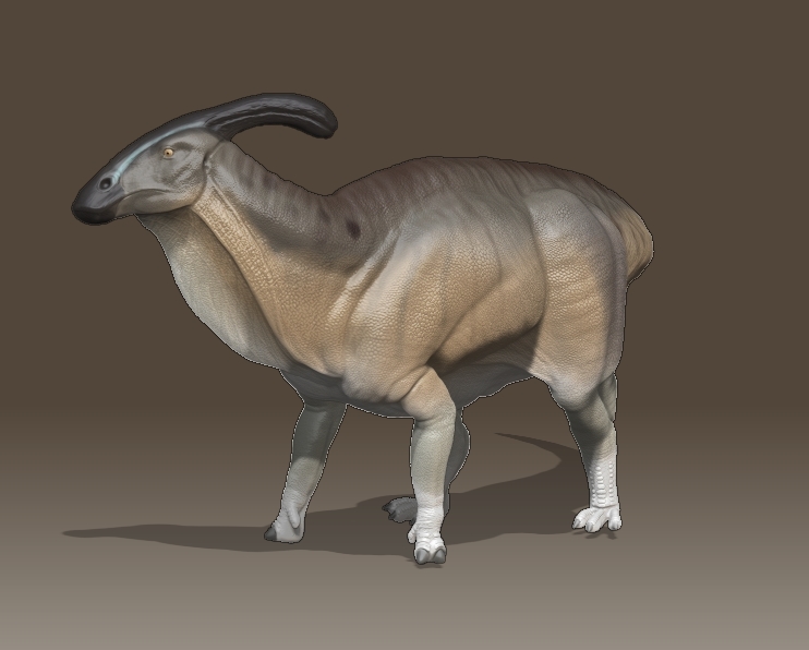 Parasaurolophus Figurine