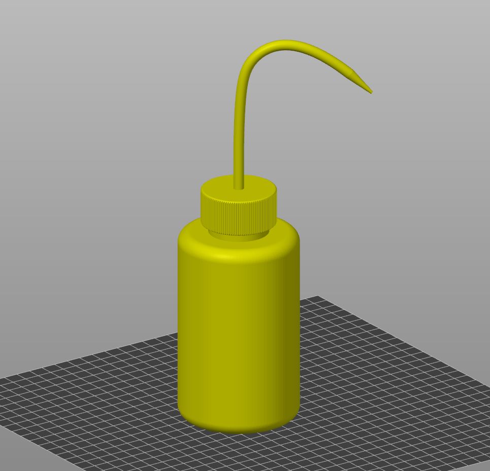 Lab Squeeze Bottle (not functional!) by Sintoxic Download free STL