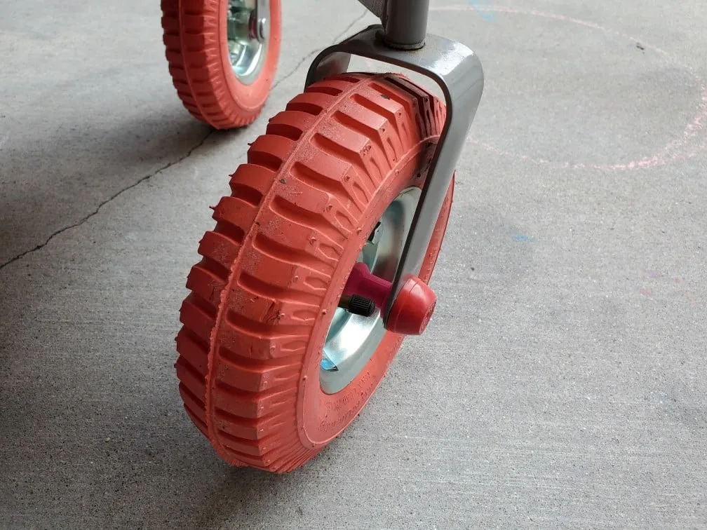 Radio flyer on sale wagon rubber wheels