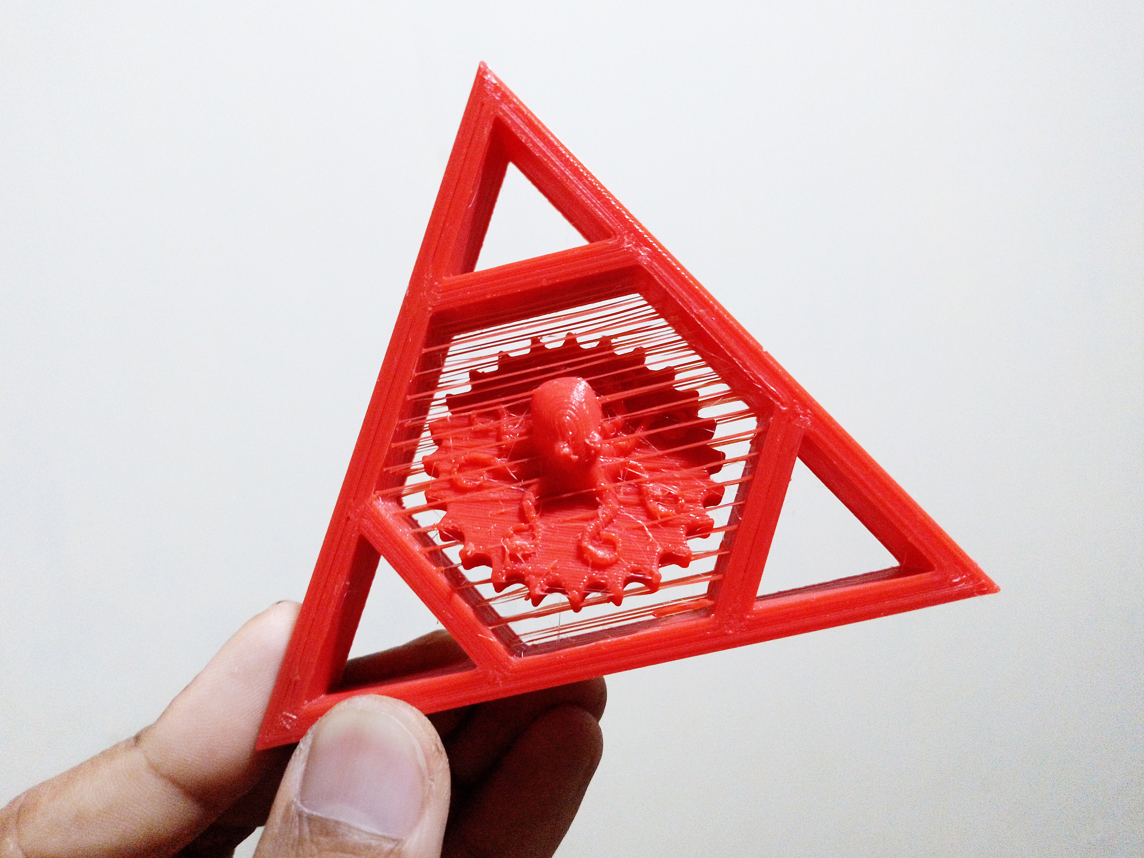 Suspended LULZBOT Logo 3D model thumbnail
