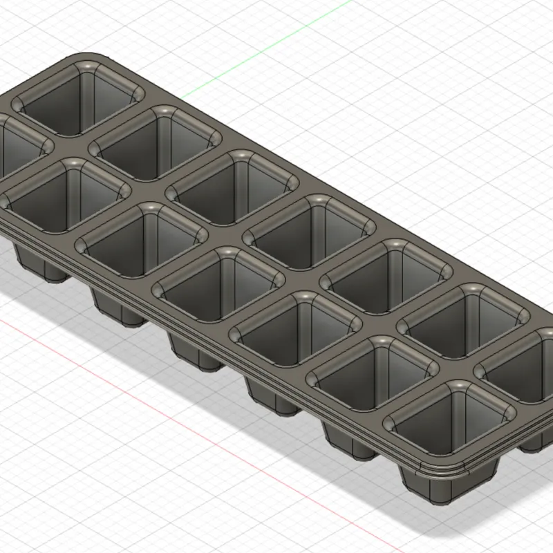 STL file Ice tray for Ice Maker Daewoo - ES1775588 🧊・3D print design to  download・Cults