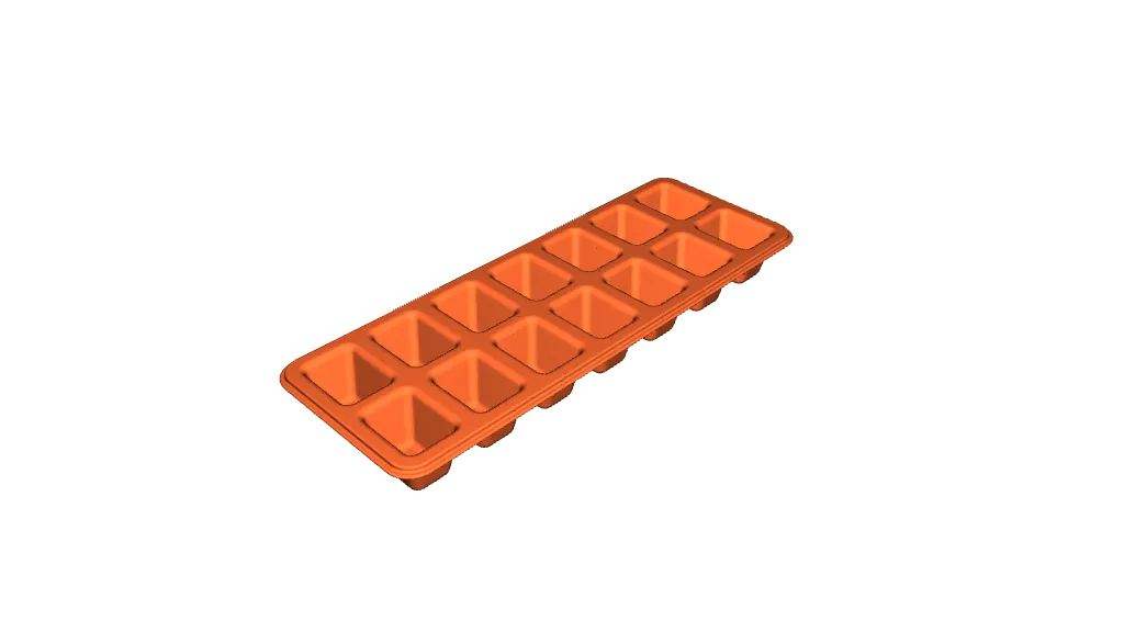 STL file Ice tray for Ice Maker Daewoo - ES1775588 🧊・3D print design to  download・Cults