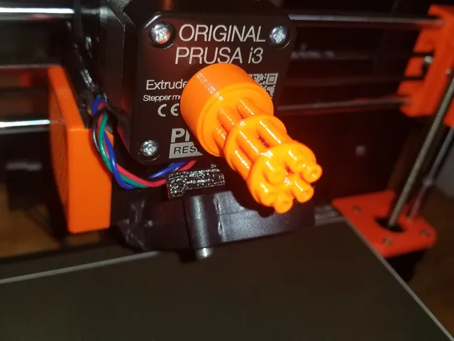 Minigun Extruder Indicator