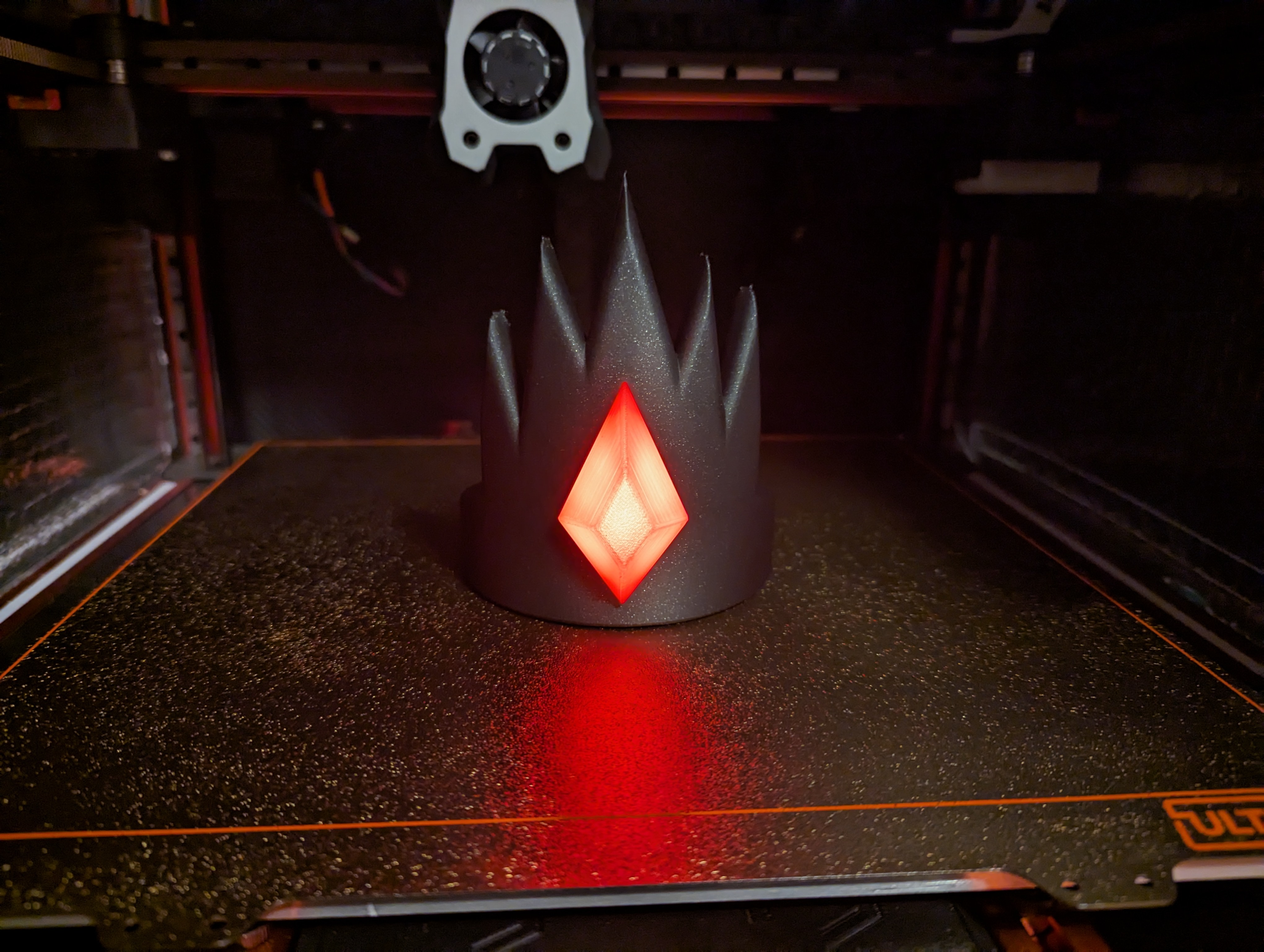 Flame Princess LED Crown