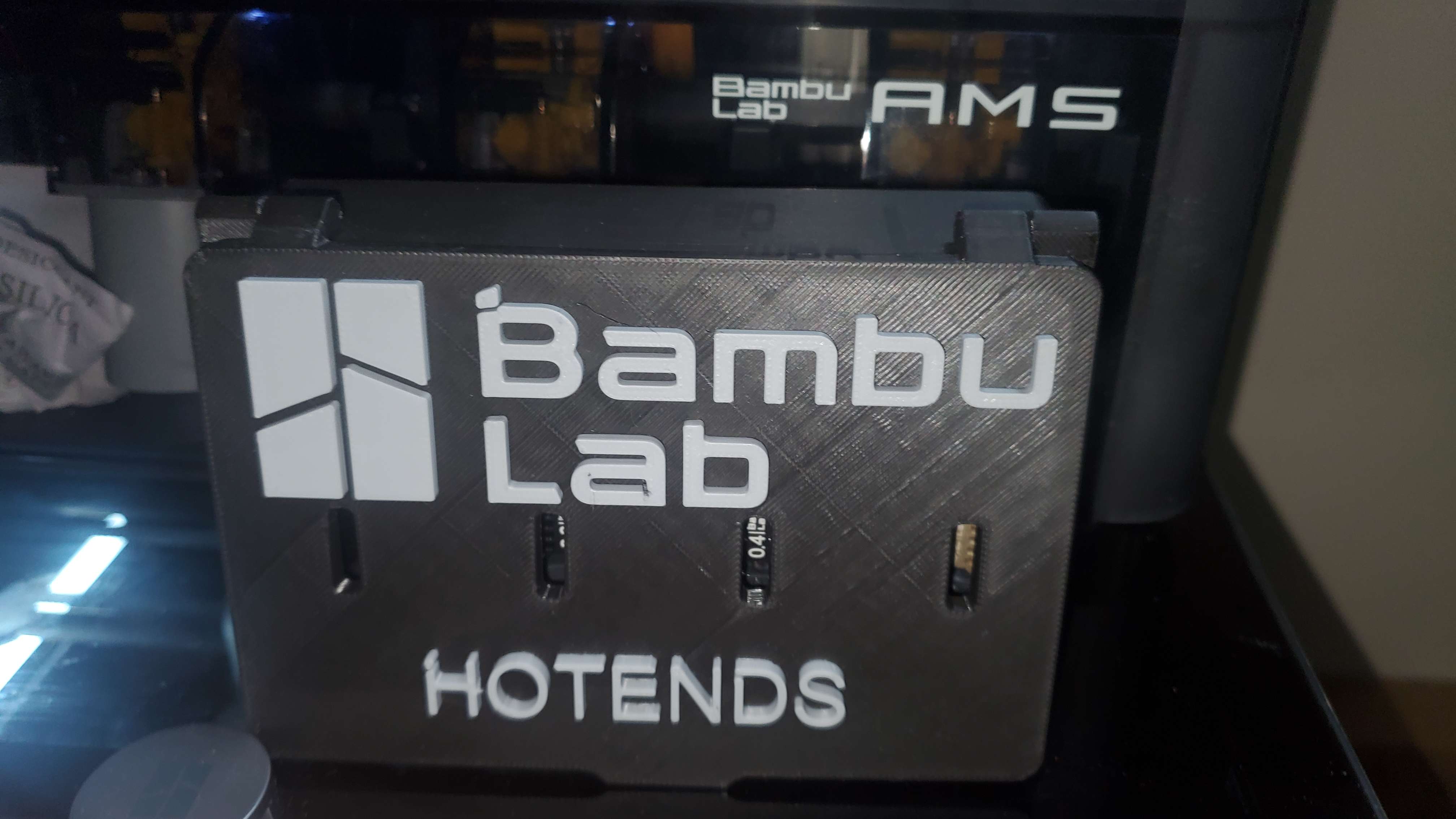 Bambu Lab Complete Hotend Assembly Box Top