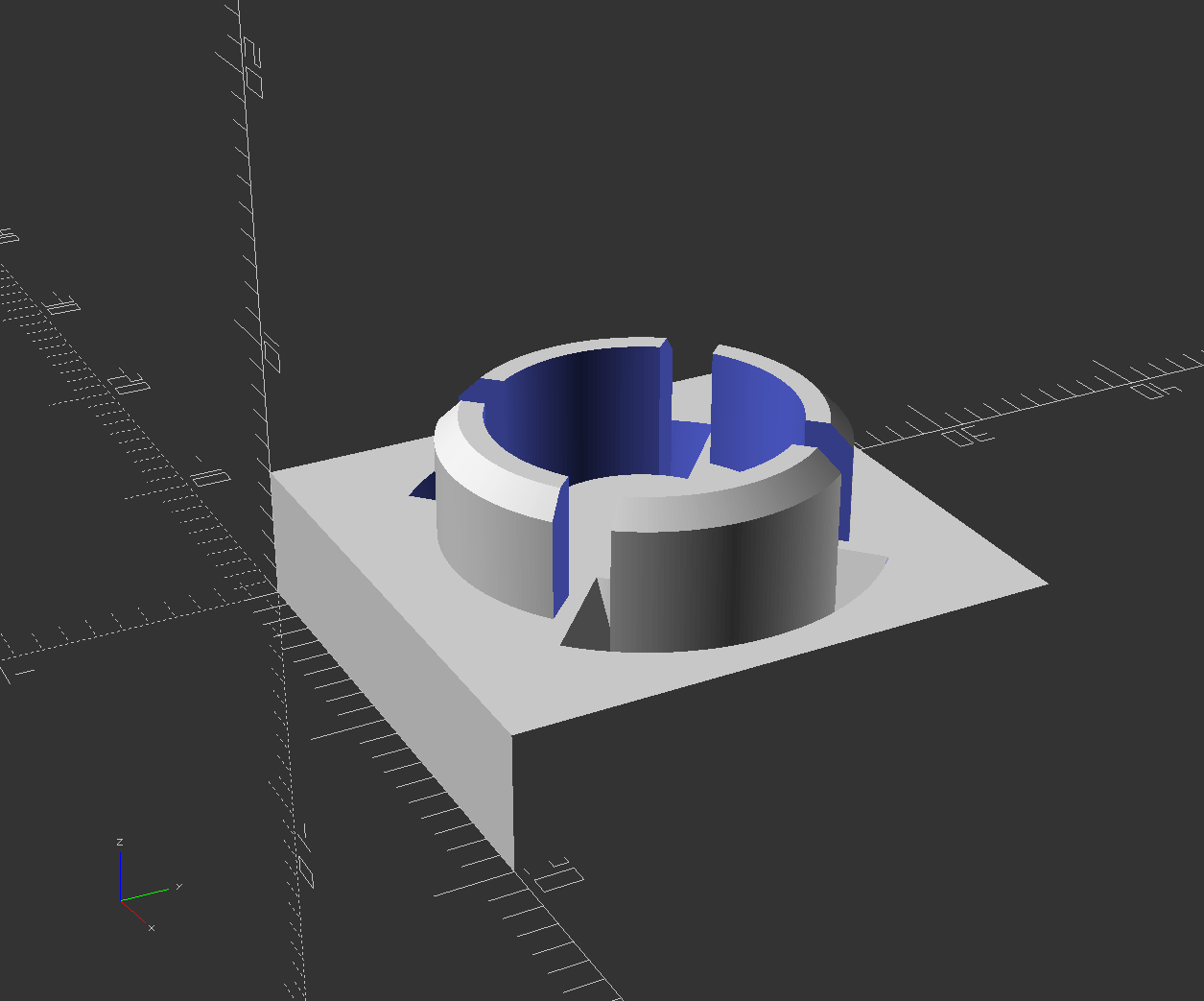 Qube 500 - Holder OpenSCAD'ed by lstoner | Download free STL model ...