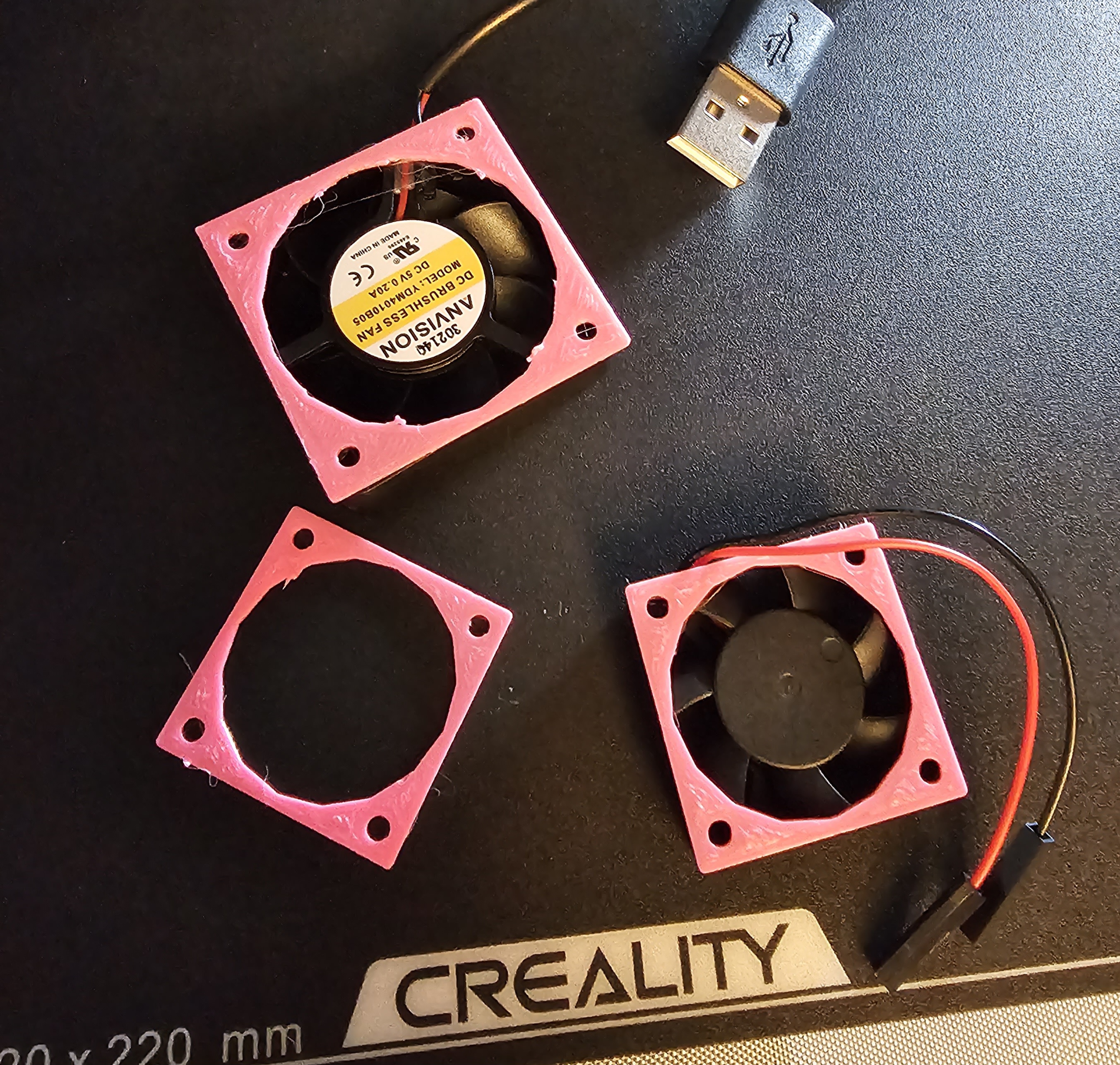 40mm and 30mm fan TPU vibration dampener by JameJame Download free