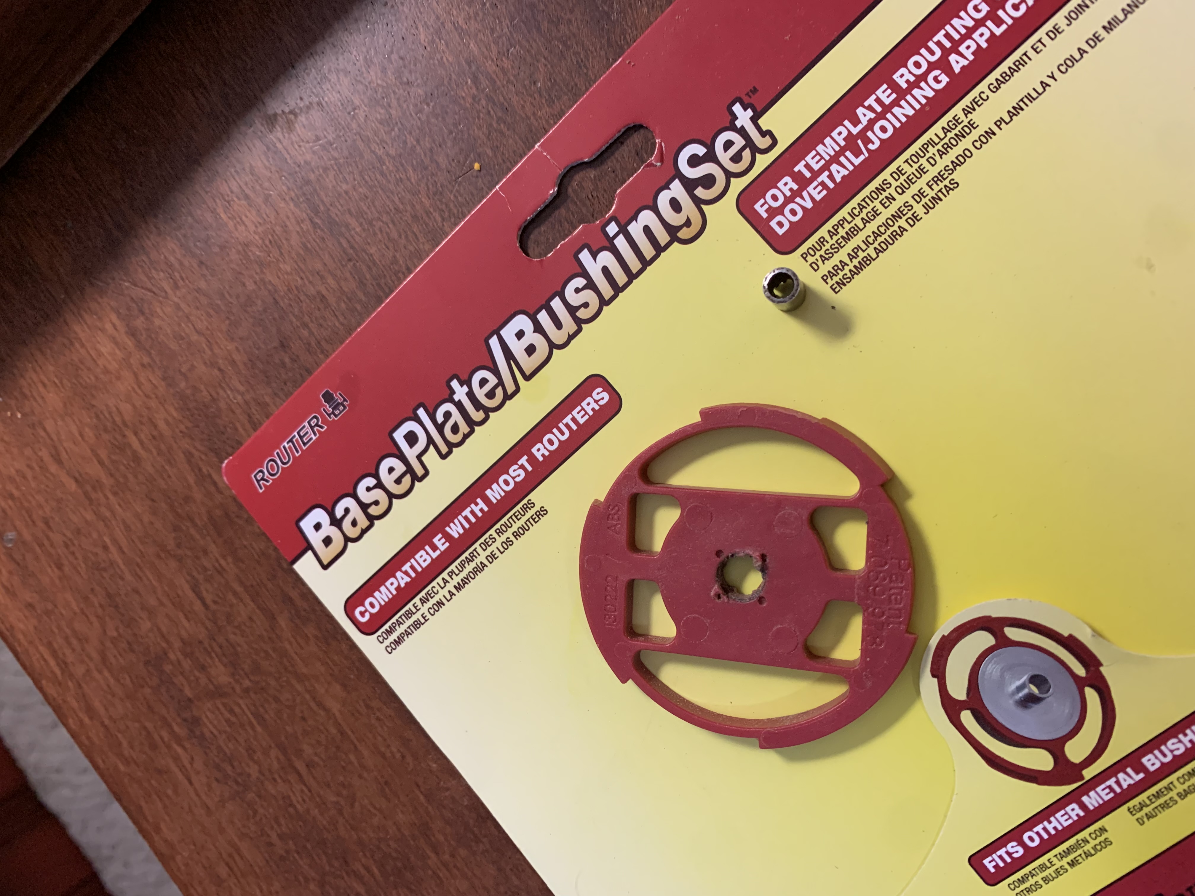 Miniatura 2 do modelo 3D Milescraft Base Plate Bushing