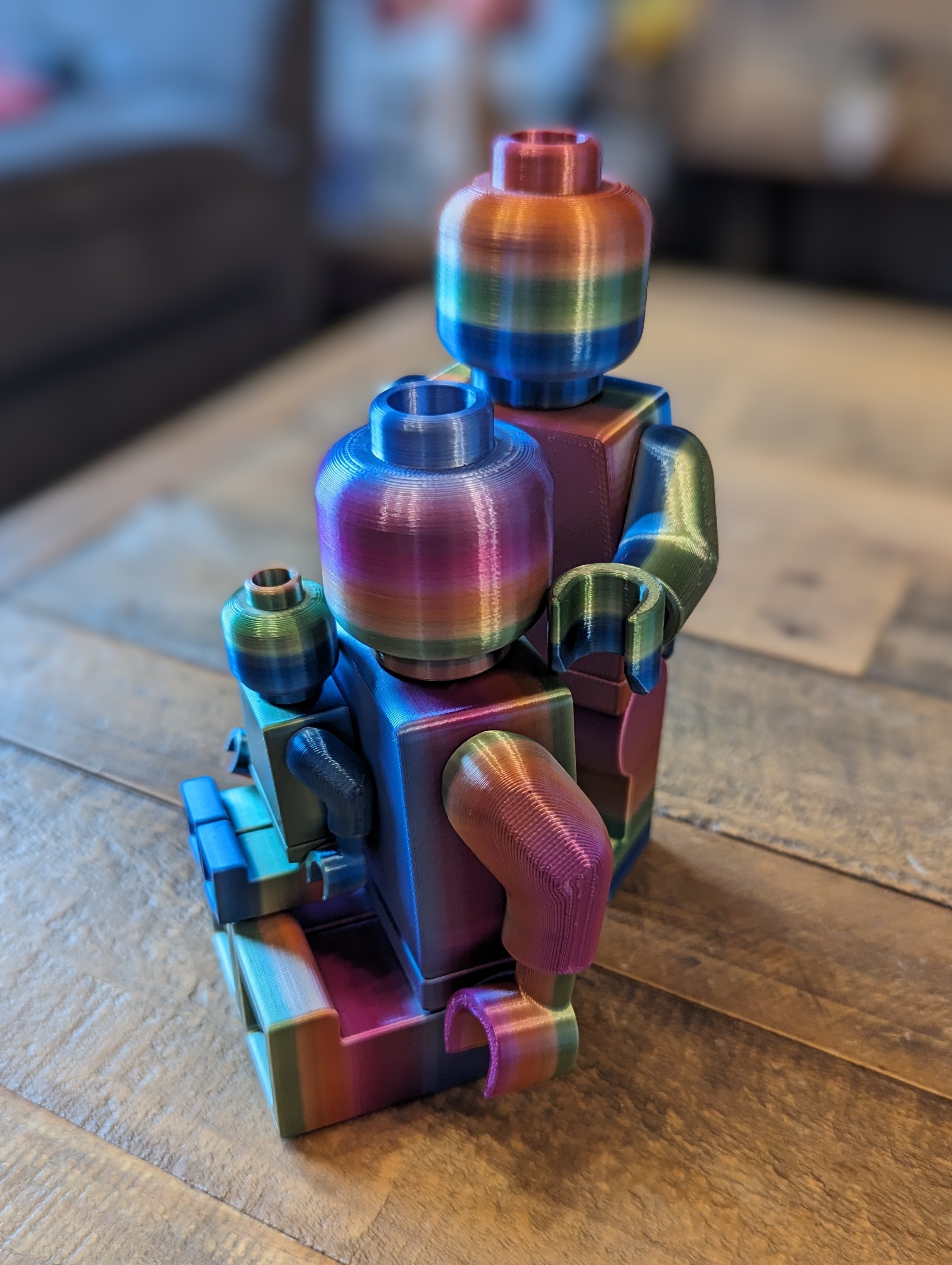 Easily customisable moveable figure — miniatura 3