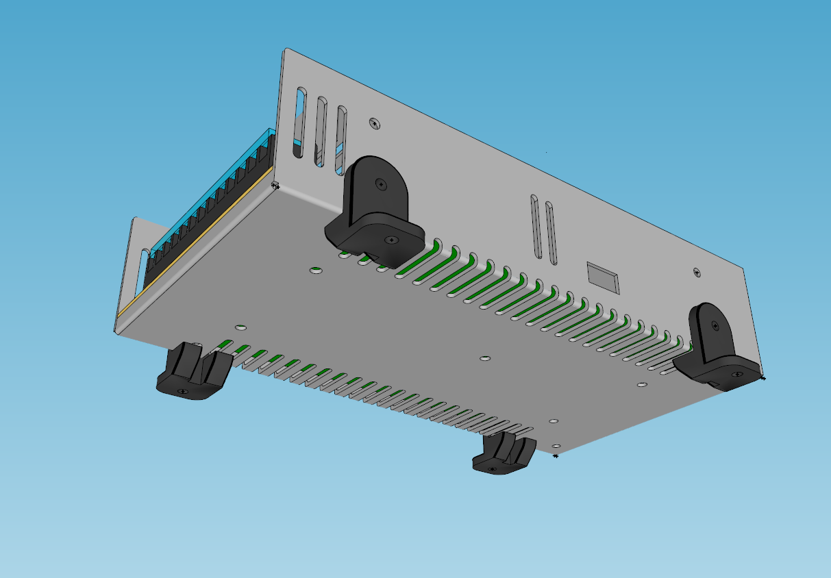 Support pour alimentation 12V 10A by Frederic, Download free STL model