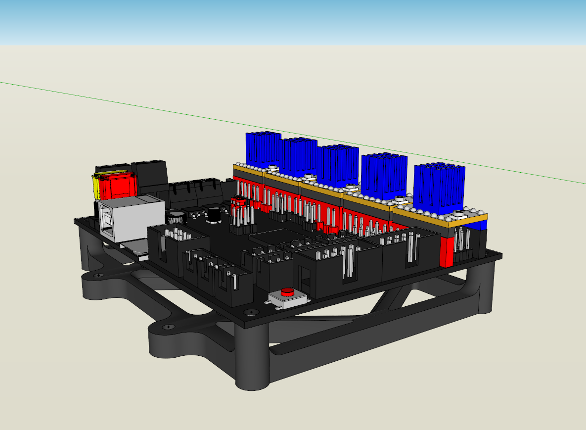 Bigtreetech skr v1 3 mount by hebign download free stl model